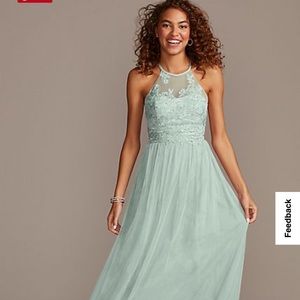 Davids Bridal Bridesmaid Dress 4 WINE